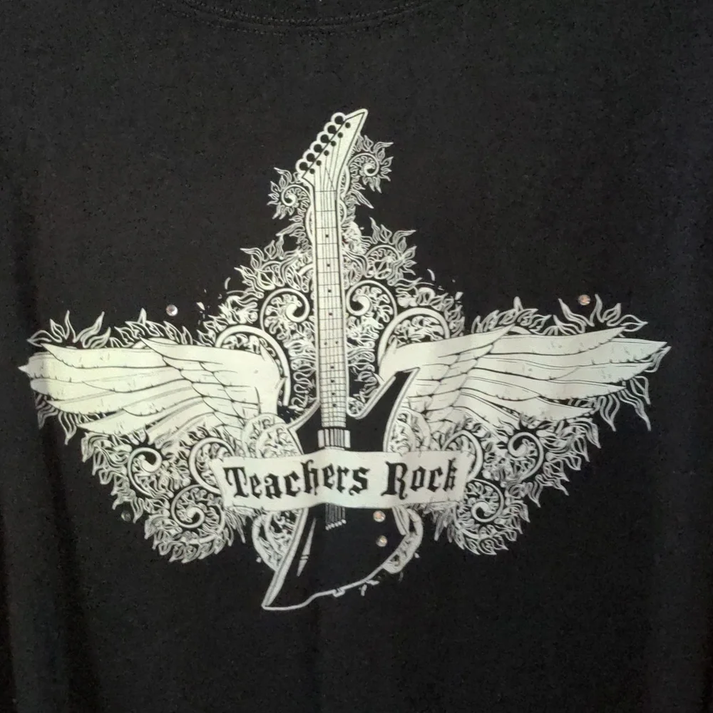 Teacher's Rock L/S T-shirt - Picture 2 of 3